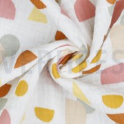 DOUBLE GAUZE GOTS DOTS WHITE (thumbnail) #3