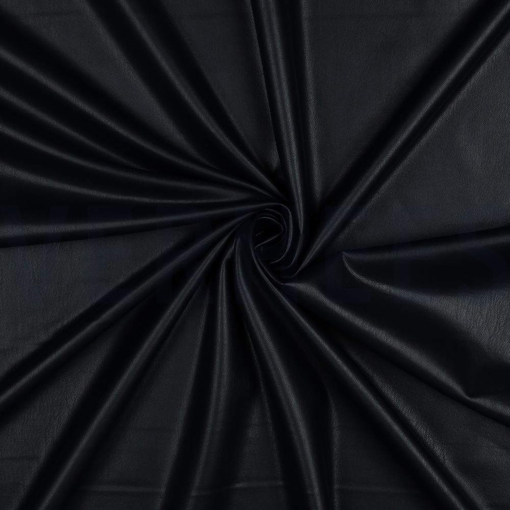 FAUX LEATHER SOFT STRETCH NAVY #7