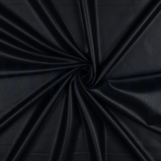 IMITATIELEER ZACHT STRETCH MARINEBLAUW #7