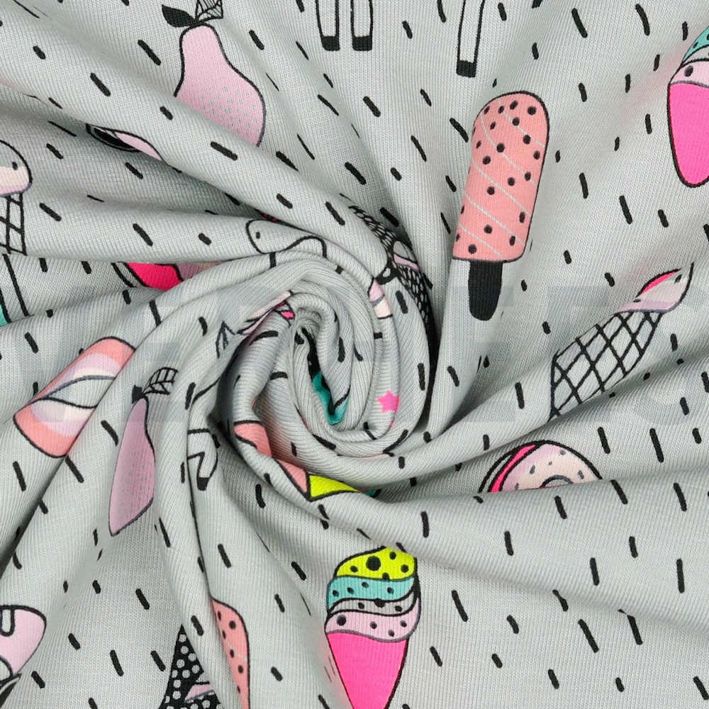 JERSEY NEON FÊTE LICORNE GRIS CLAIR #7