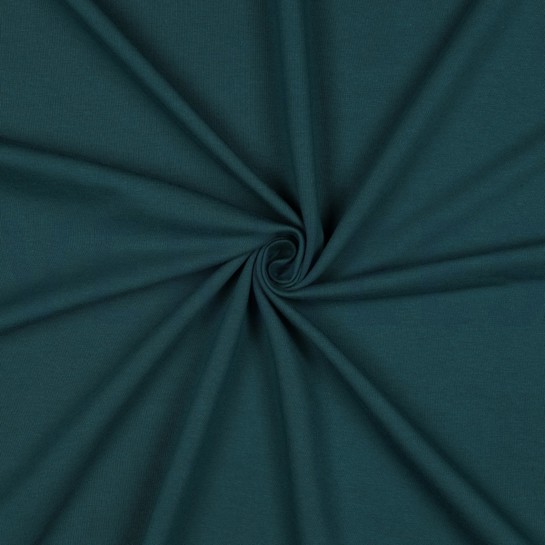 FRENCH TERRY GOTS VERT FONCÉ #7