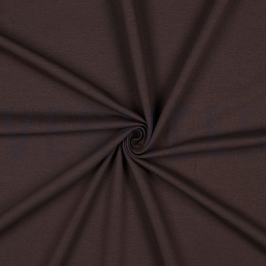 FRENCH TERRY GOTS DUNKELBRAUN #7