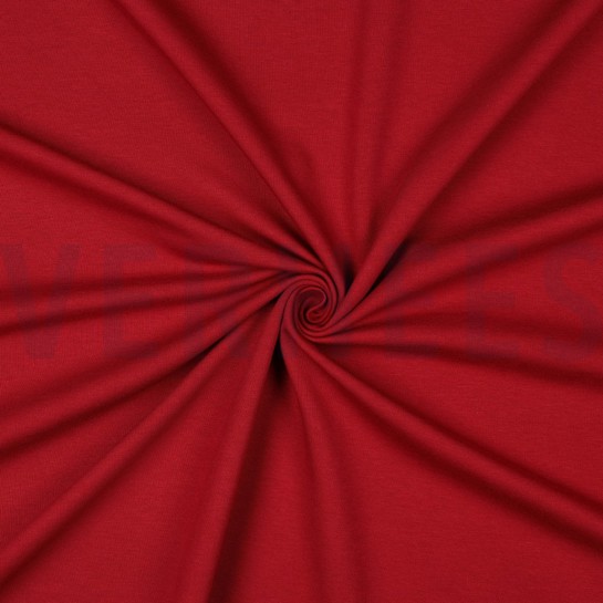 FRENCH TERRY GOTS BORDEAUXROOD #7