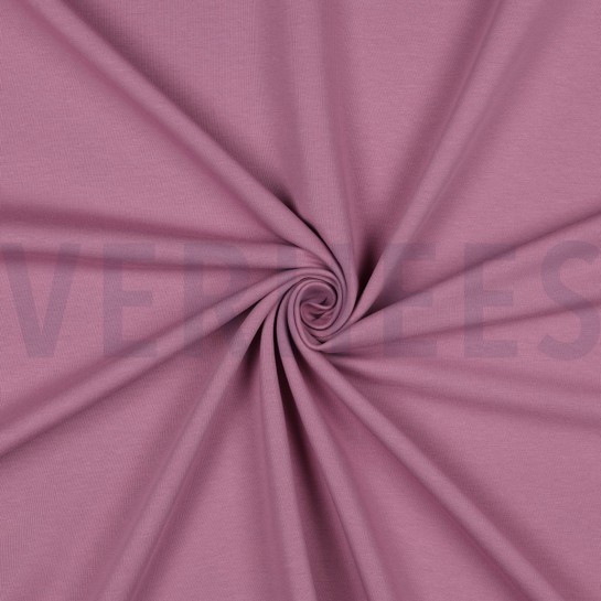 FRENCH TERRY GOTS DUNKEL LILA #7