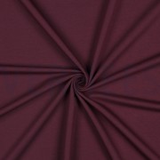 FRENCH TERRY GOTS AUBERGINE (thumbnail) #3