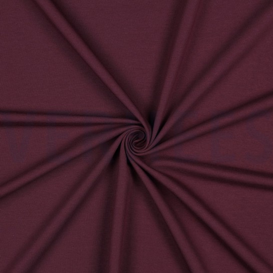 FRENCH TERRY GOTS AUBERGINE #7