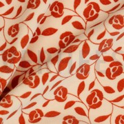 NICKY VELOURS FLEURS SAUMON (thumbnail) #3