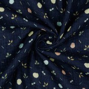 MUSSELIN GOTS DIGITAL FRÜCHTE MARINEBLAU (thumbnail) #3