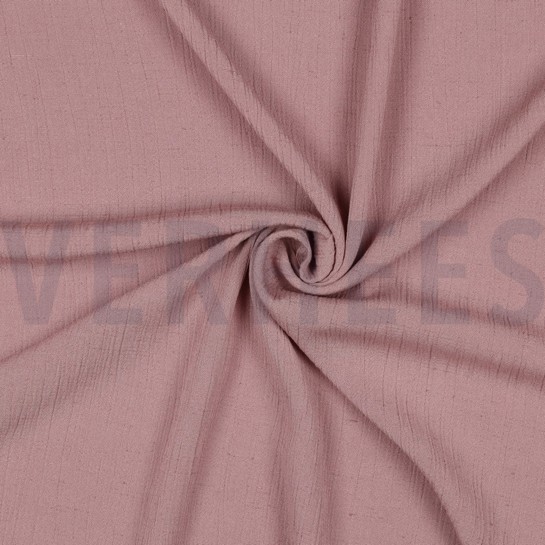 LEINEN VISKOSE CRINKLE ALT BLUSH #7