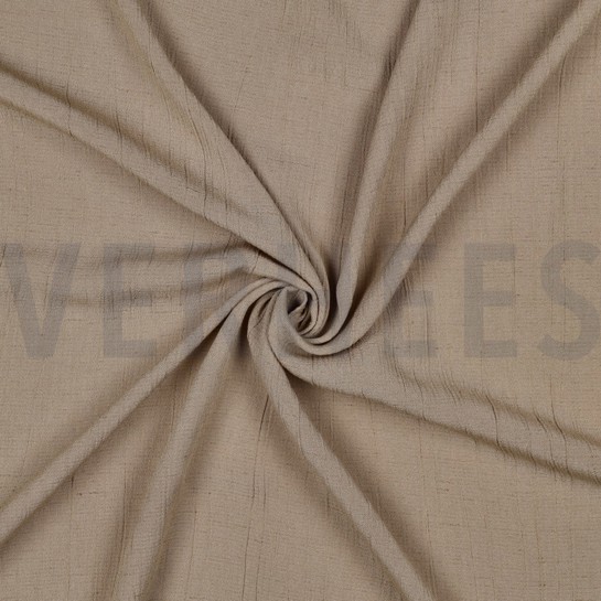 LINNEN VISCOSE KRINKEL ZAND #7