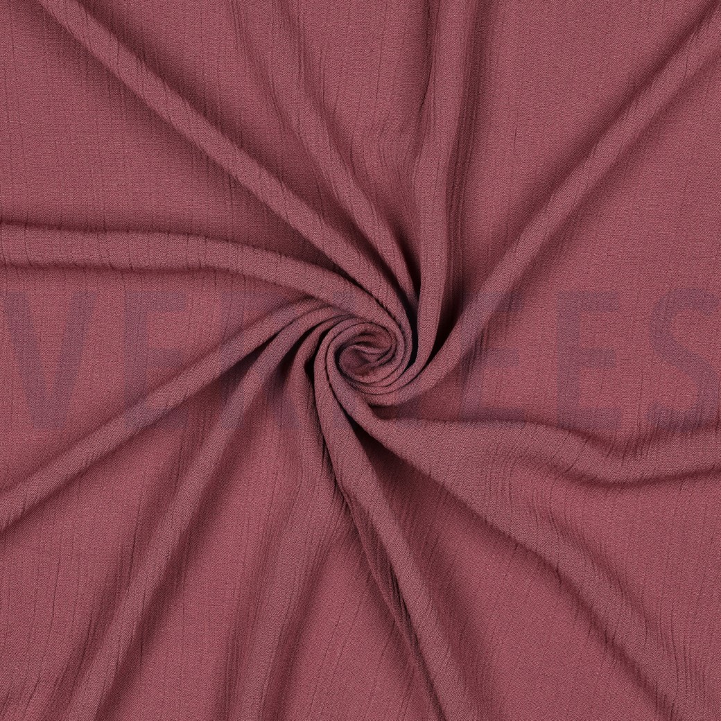 LIN VISCOSE CRINKLE MÛRE #7