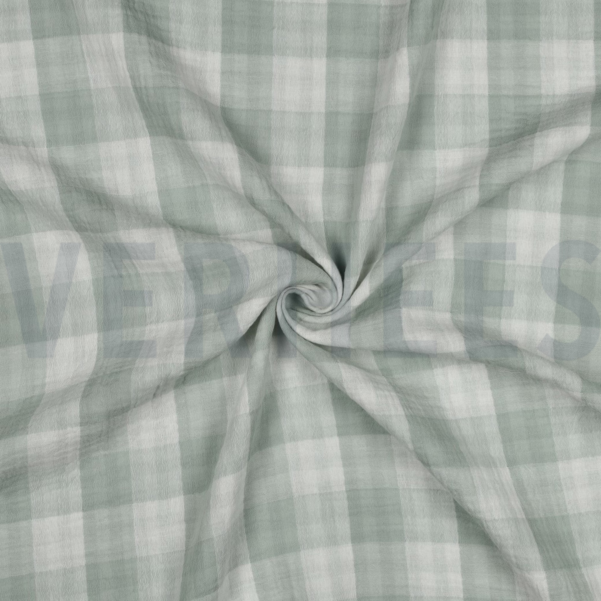 MUSSELIN DOPPELSEITIG KAROS NILGRÜN (high resolution) #3