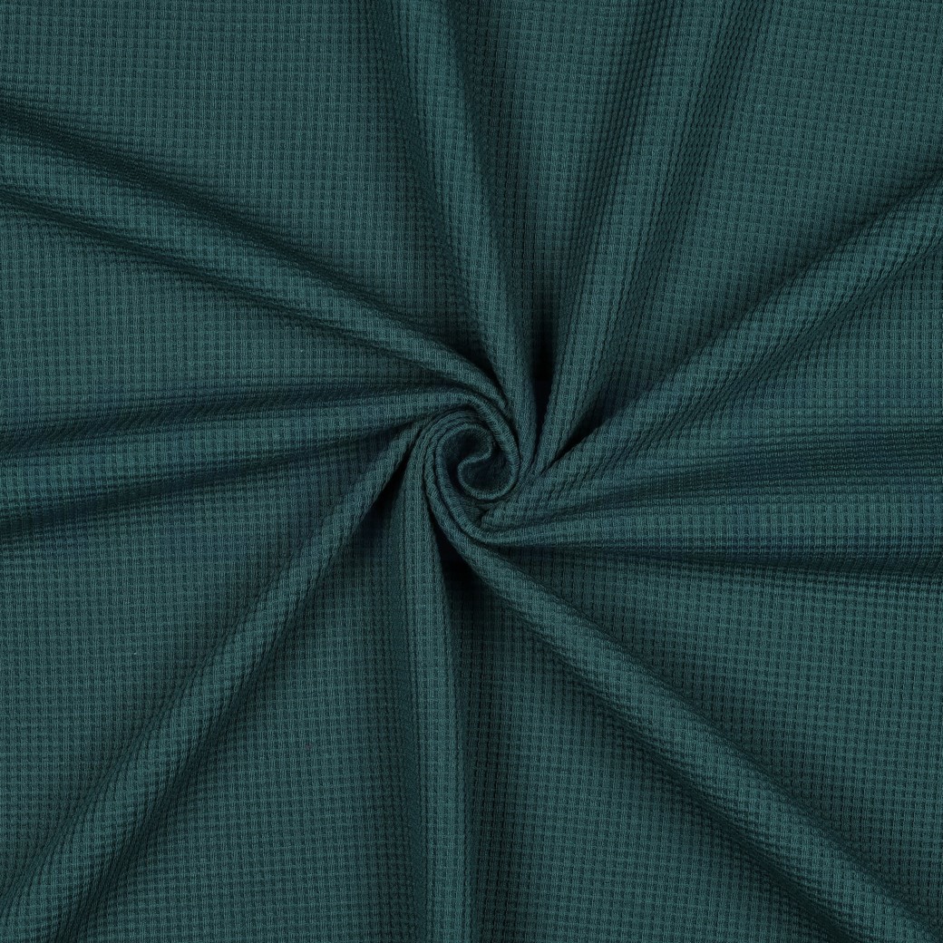 WAFFLE JERSEY GOTS DARK GREEN #7