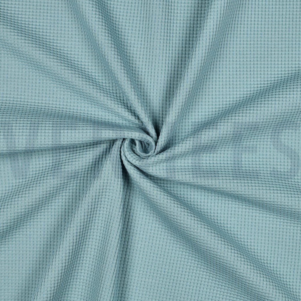WAFFLE JERSEY GOTS DARK AQUA #7