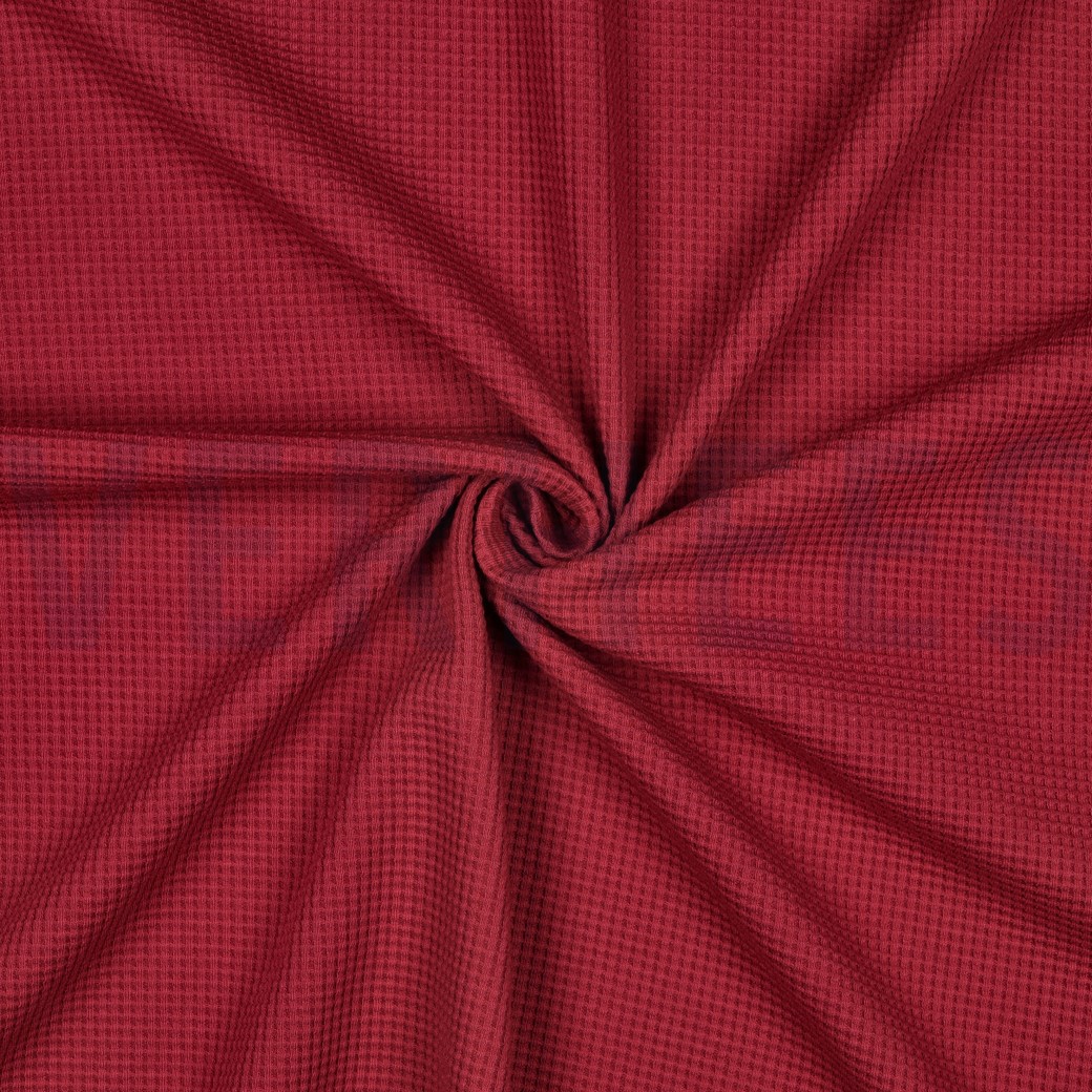 JERSEY GAUFRÉ GOTS BORDEAUX #7