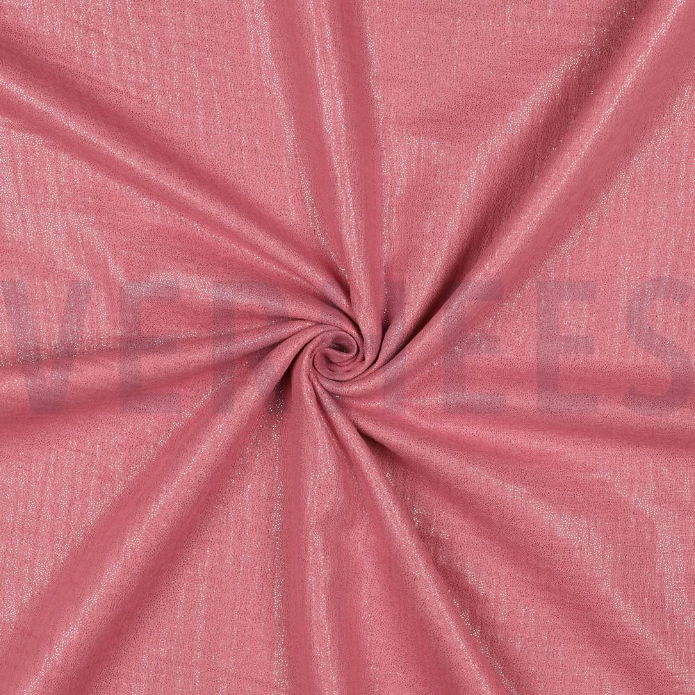 DOUBLE GAUZE FOLIE MAUVE #7
