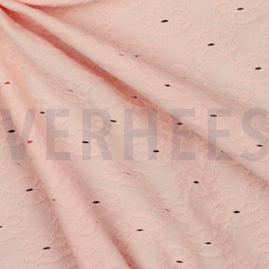 EYELET STRETCH PINK #7