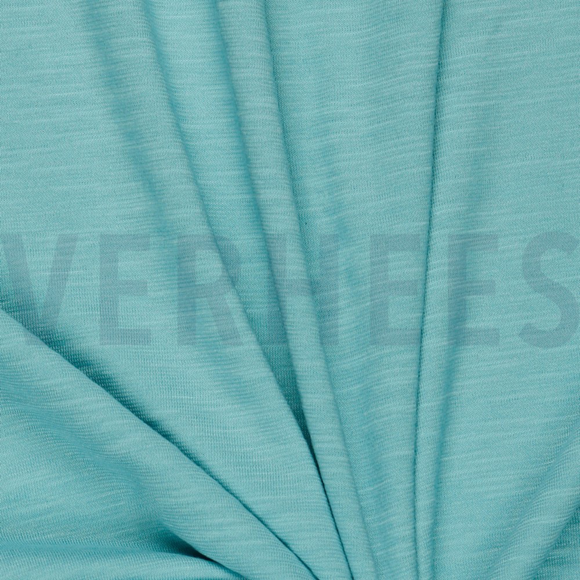 BAUMWOLLE MODAL SLUB CYAN (high resolution) #3