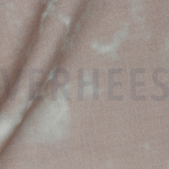 DOUBLE GAUZE DIGITAL TIE DYE BLUSH #7