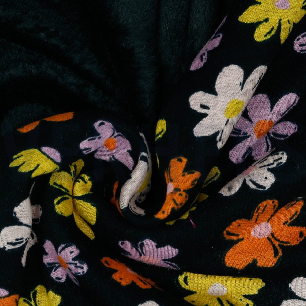 PURRING FUR FLEURS NOIR #7