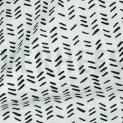 DOUBLE GAUZE STREPEN GEBROKEN WIT (thumbnail) #3