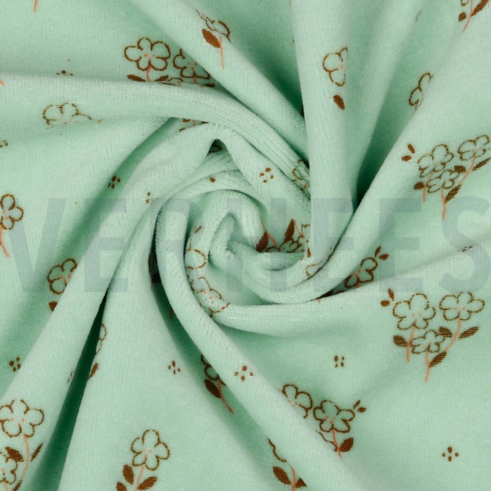 NICKY VELOURS BLOEMEN MINT #7
