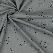 JERSEY GLITTER STRIPES ROCK GREY (thumbnail) #3