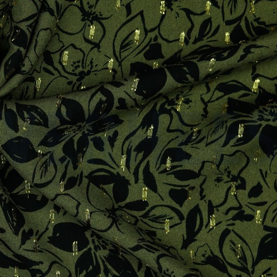 VISKOSE LUREX BLUMEN ESSIGGURKE #7