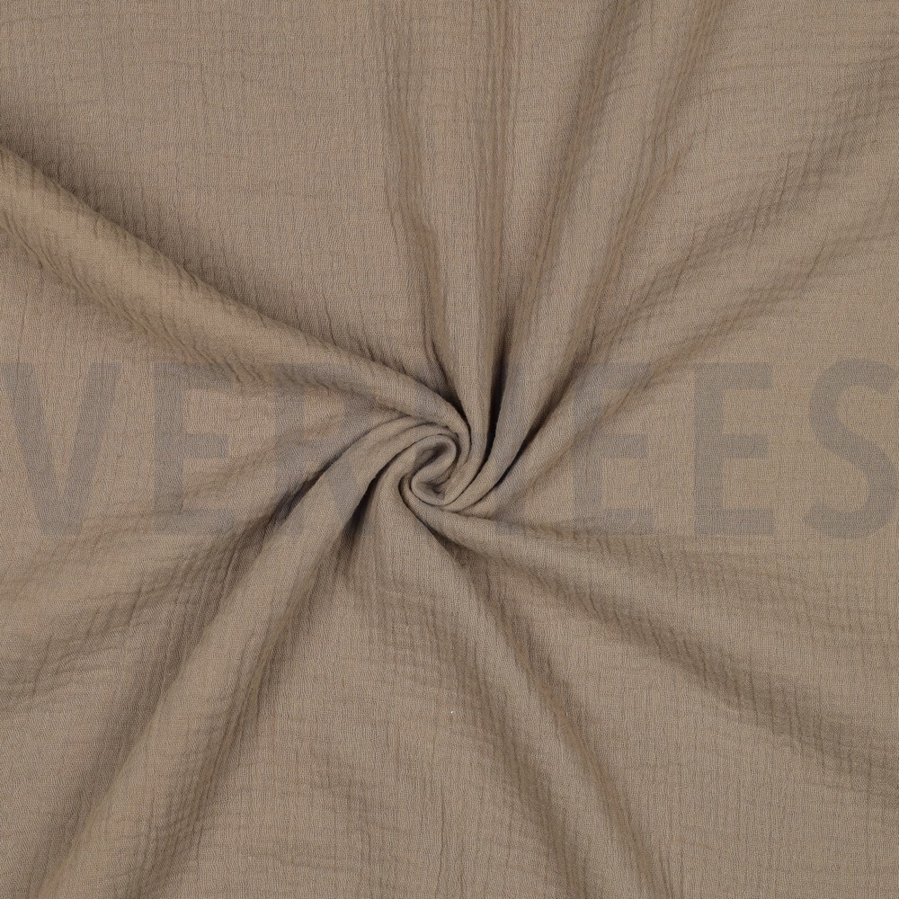 DOUBLE GAUZE TAUPE #7
