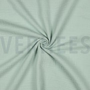 DOUBLE GAZE DE COTON MENTHE (thumbnail) #3