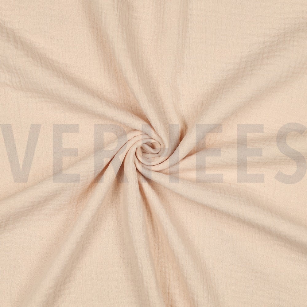 DOUBLE GAZE DE COTON SABLE #7