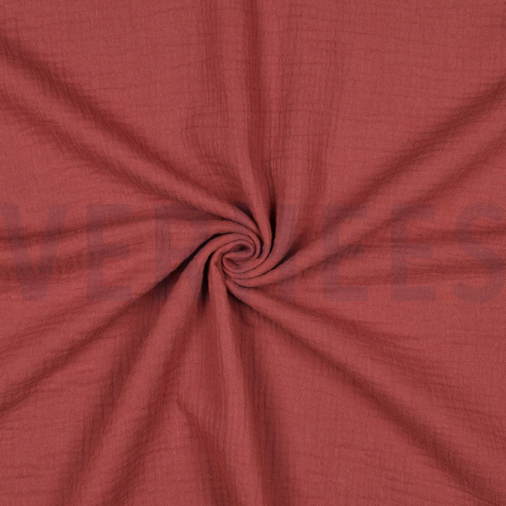 DOUBLE GAUZE ROUGE #7