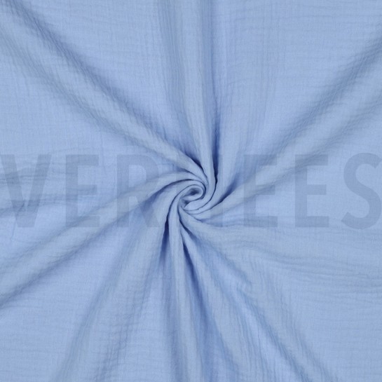 MUSSELIN HELLBLAU #7