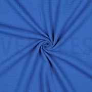 DOUBLE GAUZE KOBALTBLAUW (thumbnail) #3