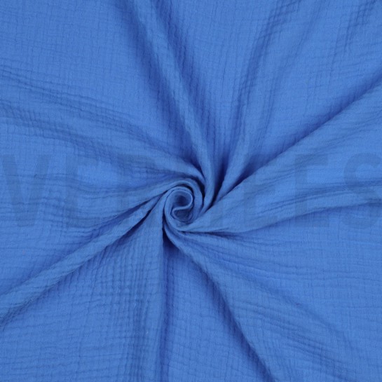 MUSSELIN KÖNIGSBLAU #7