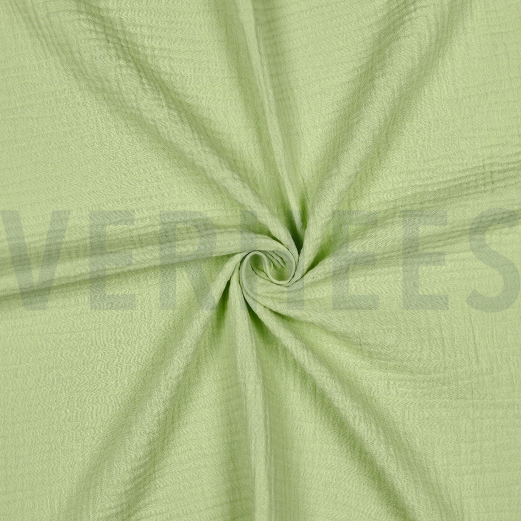 DOUBLE GAUZE ZACHTGROEN #7