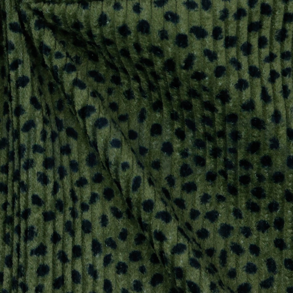 WASHED CORDUROY DOTS PICKLE #7