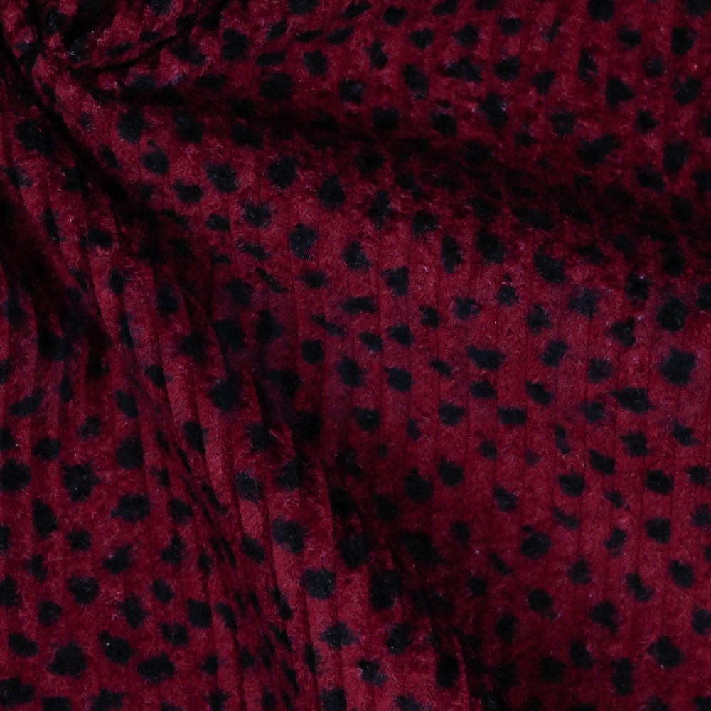 GEWASCHEN CORDUROY PUNKTE BEERE #7