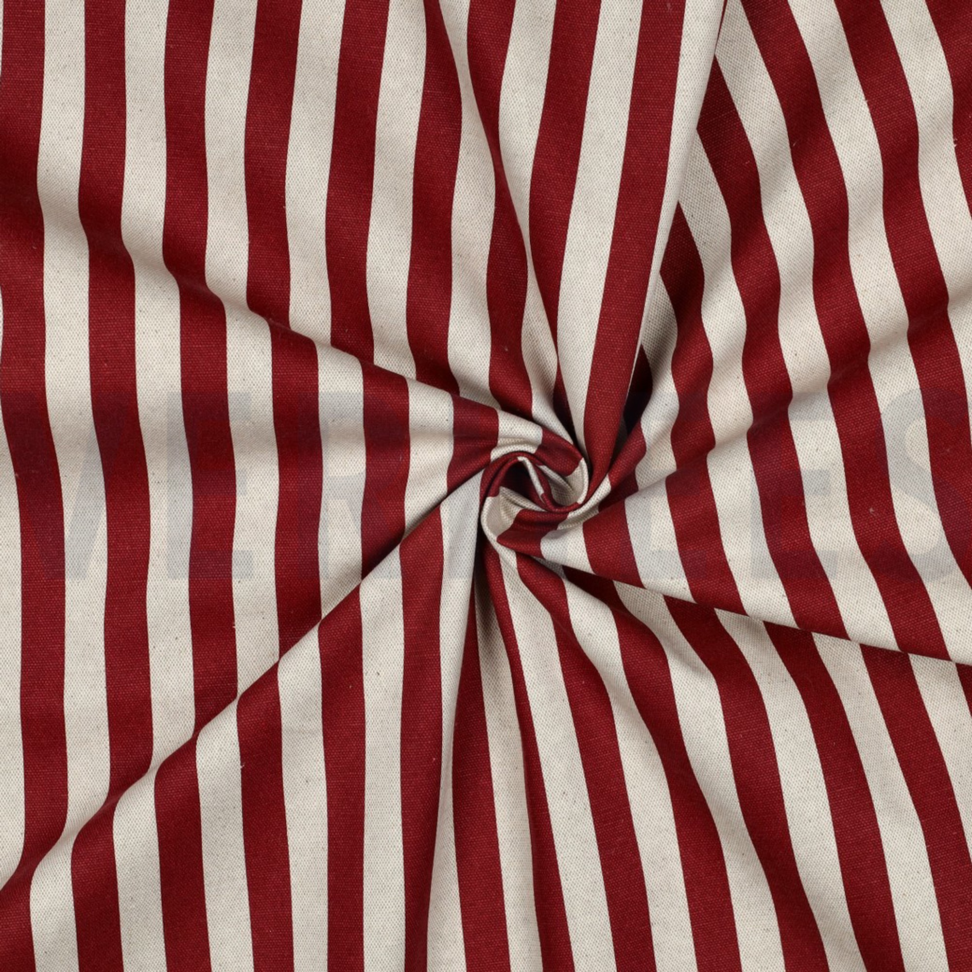 COATED CANVAS LINNENLOOK STREPEN ROOD (high resolution) #3