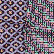 COTON ENDUIT FLEURS NOIR (thumbnail) #3