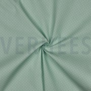 BESCHICHTETE BAUMWOLLE KLEINE PUNKTE MINZE (thumbnail) #3