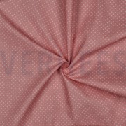 BESCHICHTETE BAUMWOLLE KLEINE PUNKTE ALTROSA (thumbnail) #3