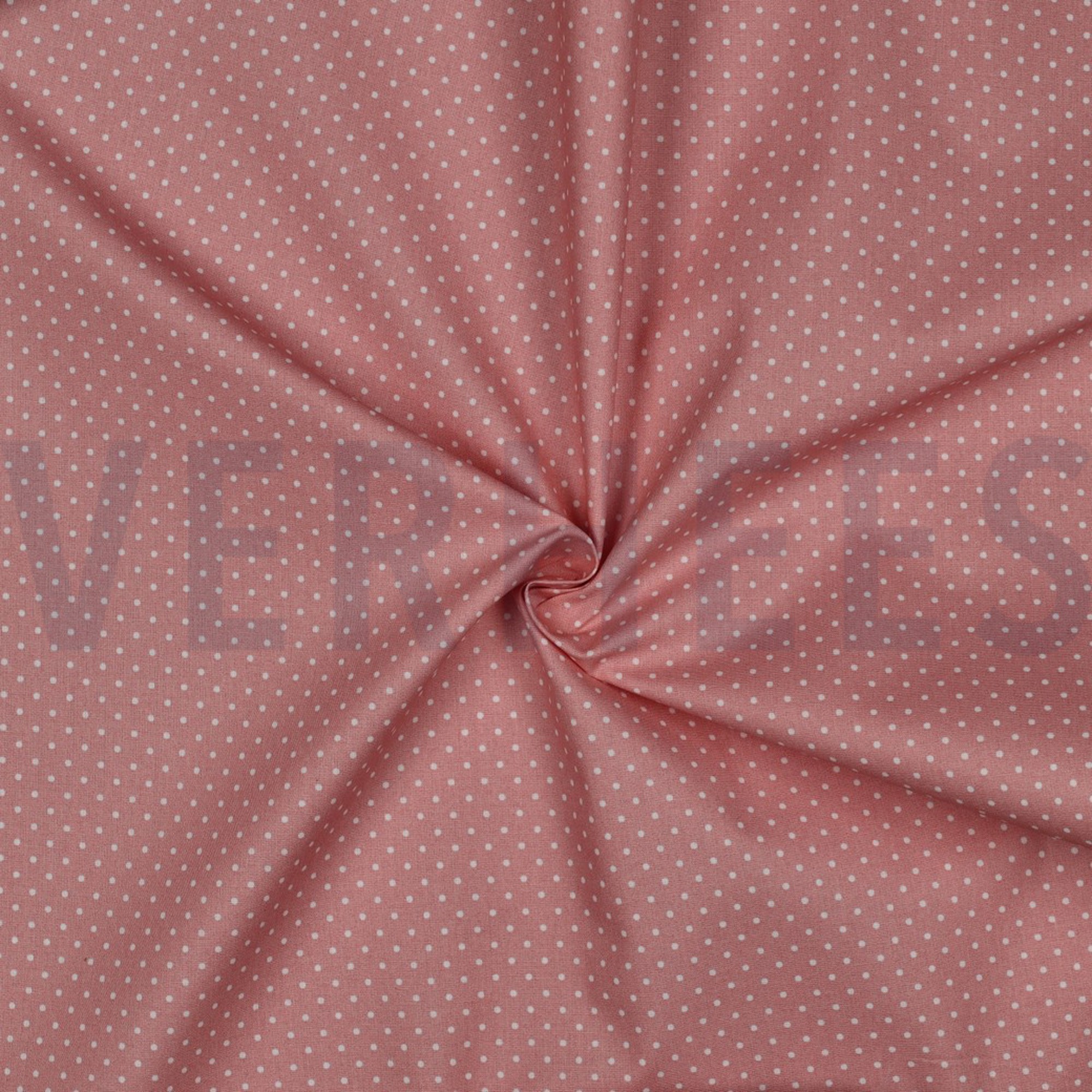 BESCHICHTETE BAUMWOLLE KLEINE PUNKTE ALTROSA (high resolution) #3