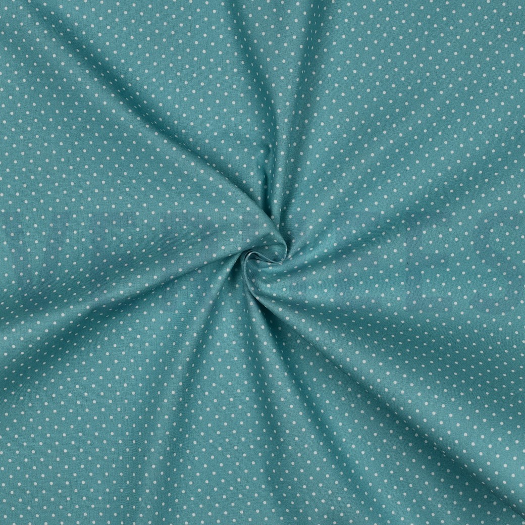 COATED KATOEN KLEINE STIPPEN OUDGROEN #7