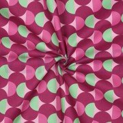 COATED COTTON GRAPHIC BURGUNDY (thumbnail) #3