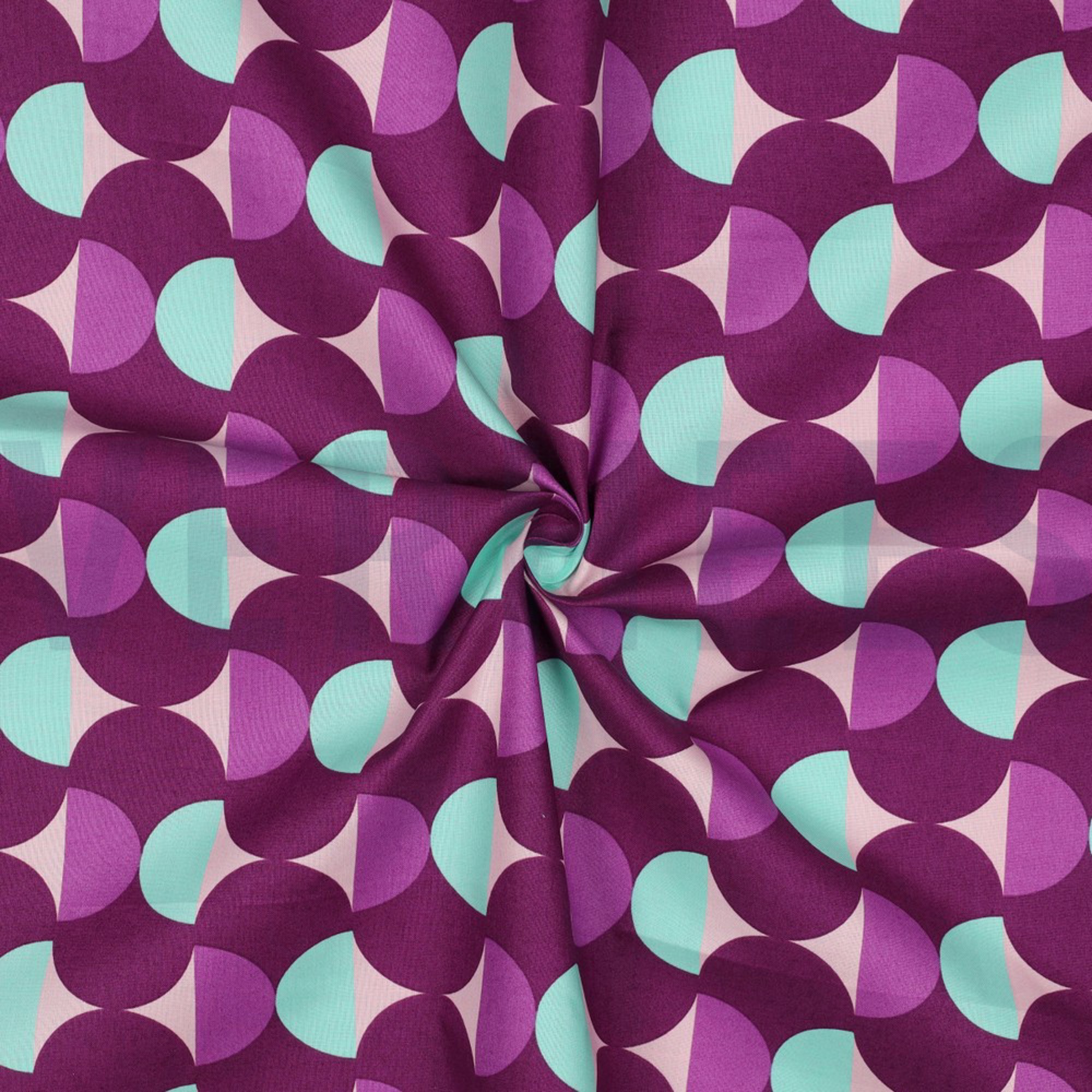 BESCHICHTETE BAUMWOLLE GRAFISCH LILA/VIOLETT (high resolution) #3