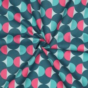 COATED COTTON GRAPHIC PETROL (thumbnail) #3