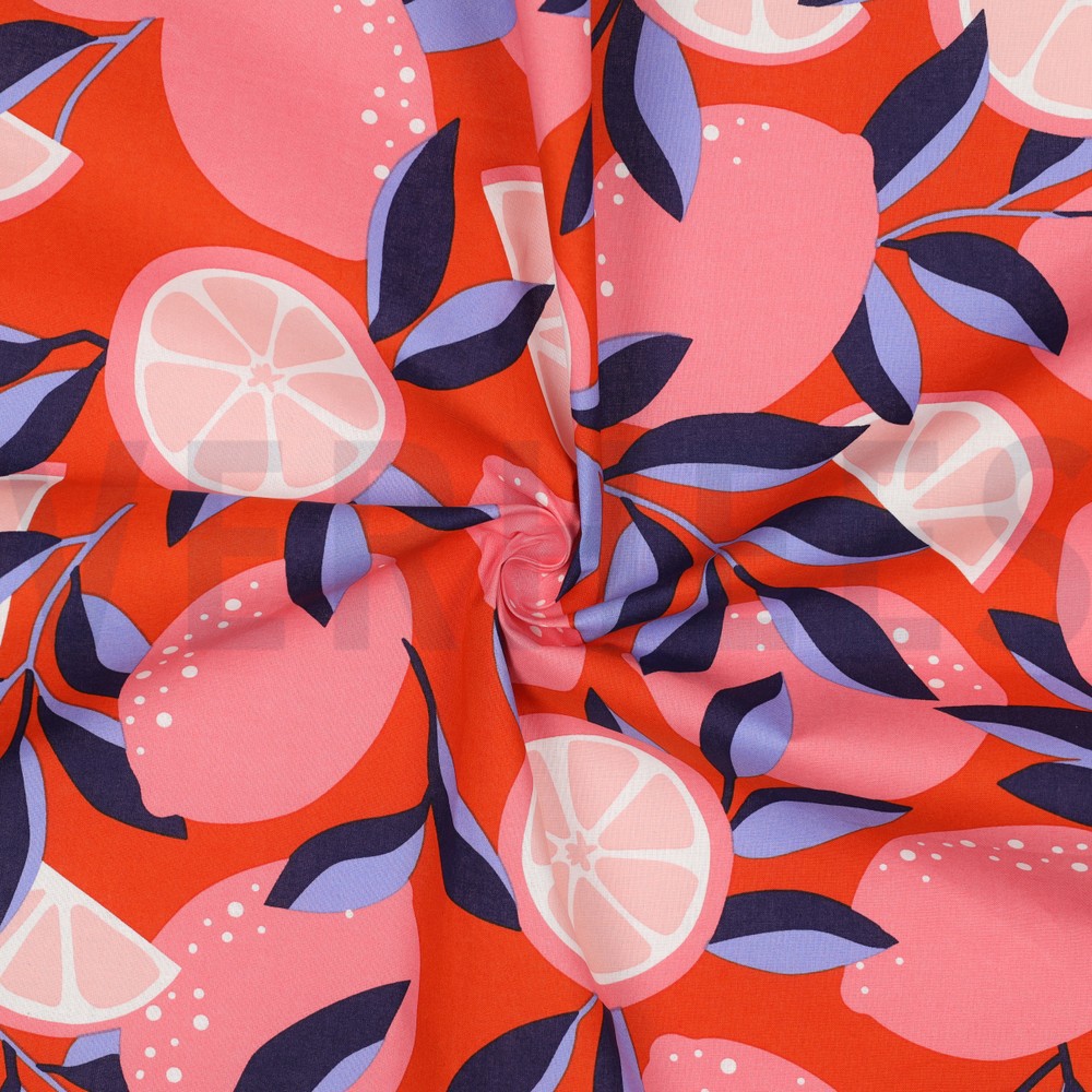 COTON ENDUIT CITRONS ORANGE #7