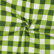 BESCHICHTETE BAUMWOLLE KAROS DUNKELGRÜN (thumbnail) #3