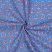 BESCHICHTETE BAUMWOLLE KREISE HELLBLAU (thumbnail) #3